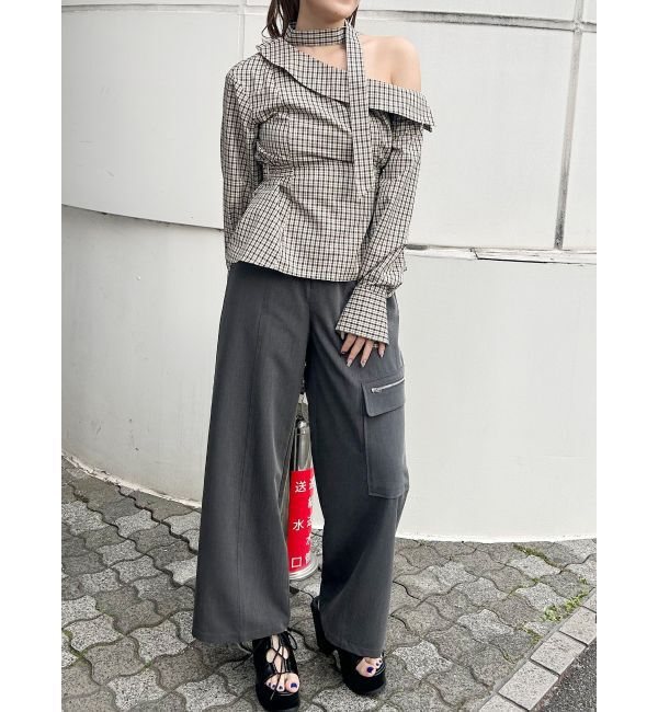 MURUA「ボウタイワンショルブラウス」|シャツ・ブラウス|