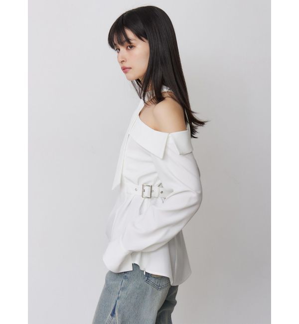 MURUA「ボウタイワンショルブラウス」|シャツ・ブラウス|