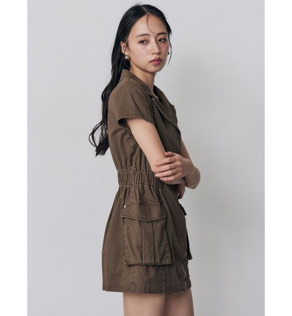 MURUA「ウォッシュミニワンピース」|ワンピース|
