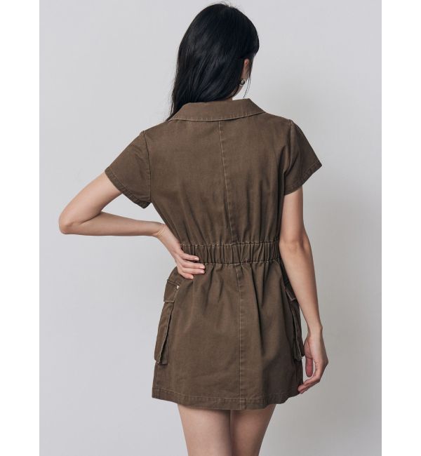 MURUA「ウォッシュミニワンピース」|ワンピース|