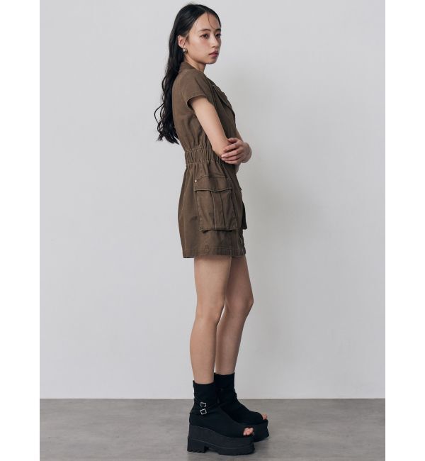 MURUA「ウォッシュミニワンピース」|ワンピース|