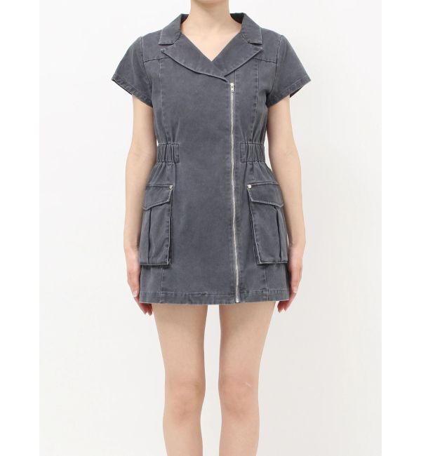 MURUA「ウォッシュミニワンピース」|ワンピース|