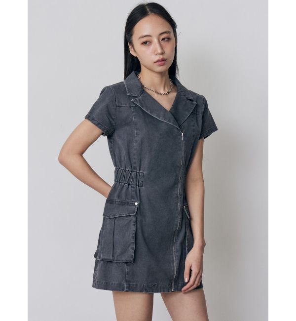 MURUA「ウォッシュミニワンピース」|ワンピース|