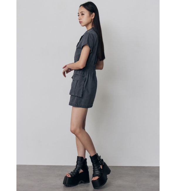 MURUA「ウォッシュミニワンピース」|ワンピース|