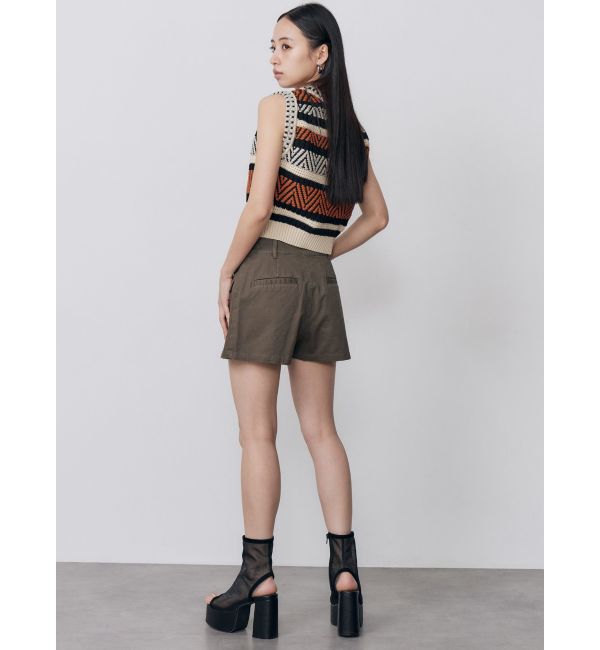 MURUA「トライバルクロシェニットタンク」|ニット・セーター|