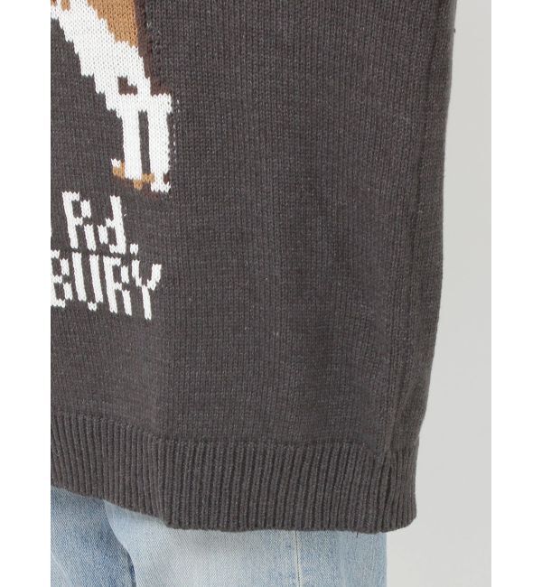 Ungrid「【WEB限定】ドッグモチーフジャカードニット」|ニット・セーター|