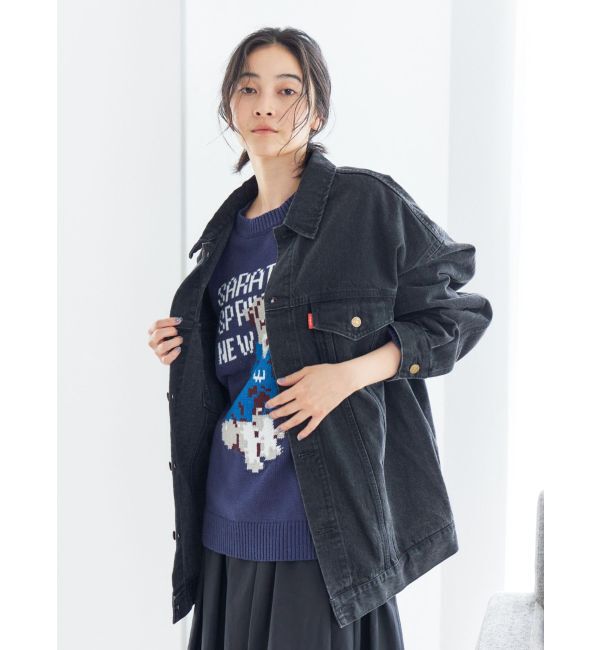 Ungrid「【WEB限定】ドッグモチーフジャカードニット」|ニット・セーター|