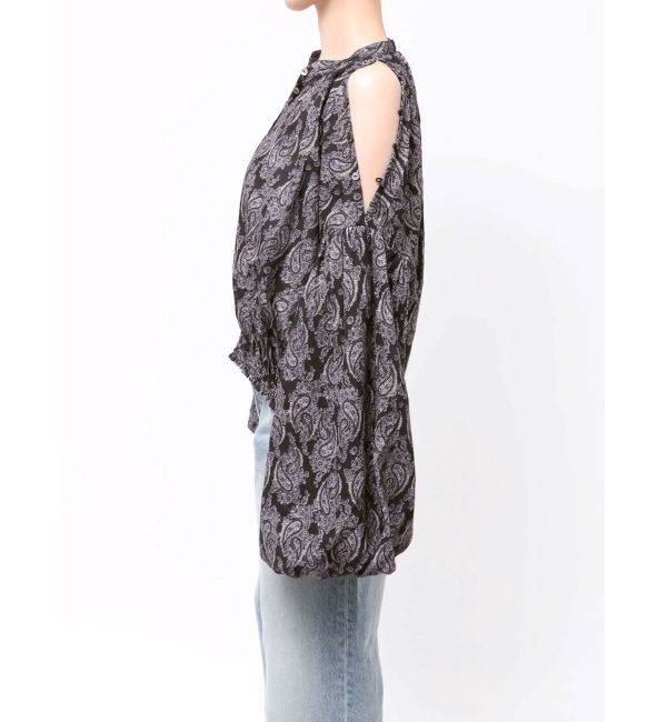 Ungrid「フラワープリントショートブラウス」|シャツ・ブラウス|