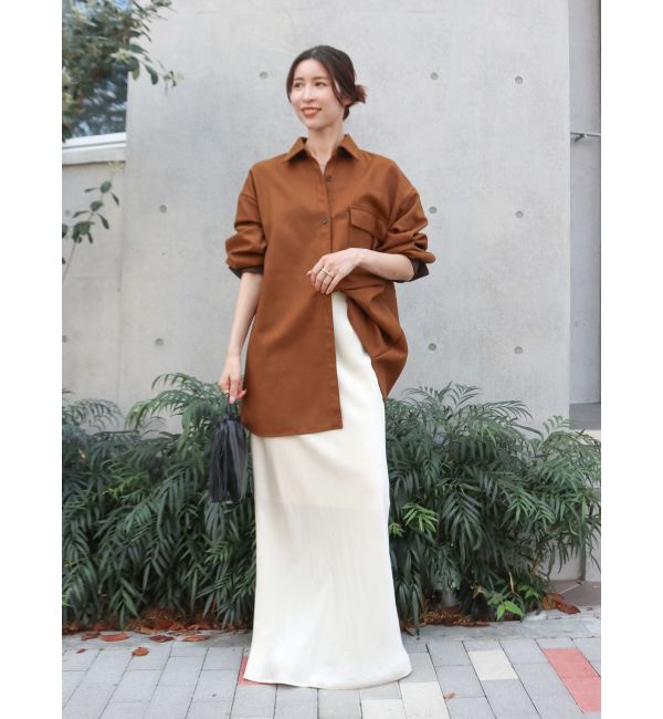 Ungrid「起毛デザインシャツ」|シャツ・ブラウス|