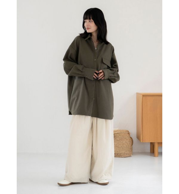 Ungrid「起毛デザインシャツ」|シャツ・ブラウス|