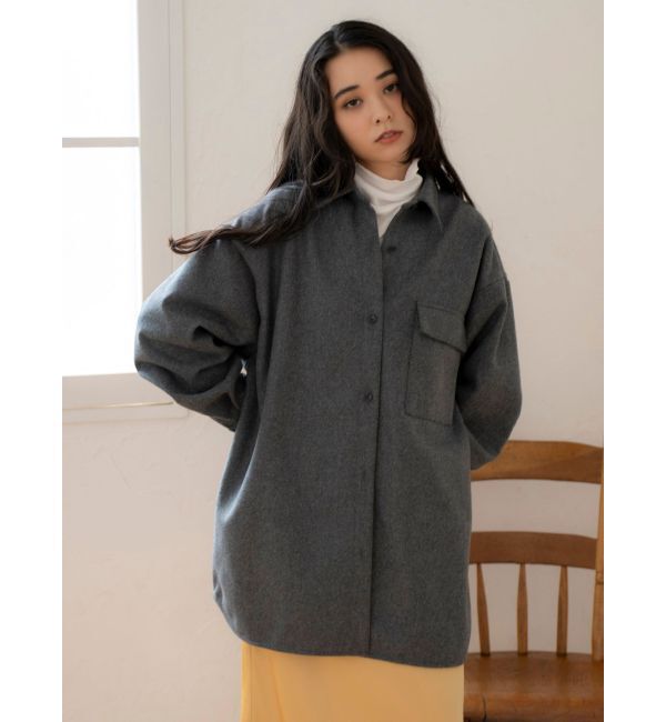 Ungrid「起毛デザインシャツ」|シャツ・ブラウス|