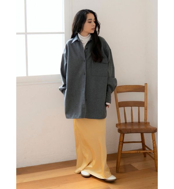 Ungrid「起毛デザインシャツ」|シャツ・ブラウス|