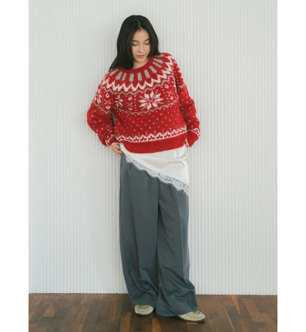 Ungrid「レースデザインキャミ」|キャミソール|