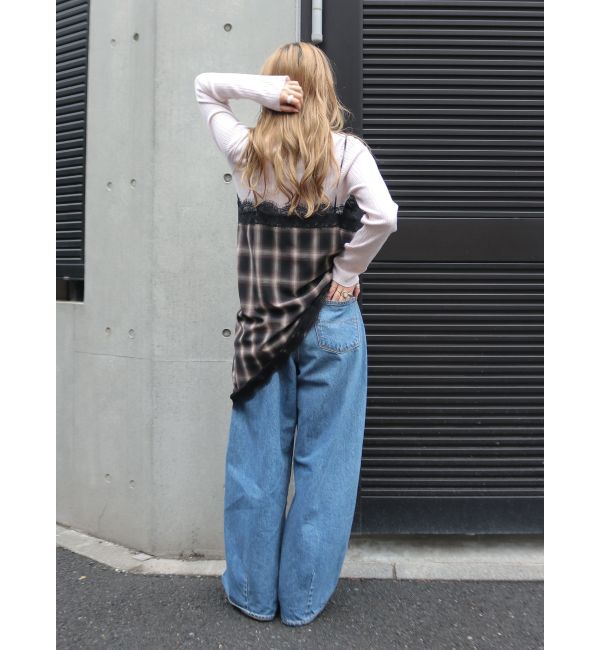 Ungrid「レースデザインキャミ」|キャミソール|