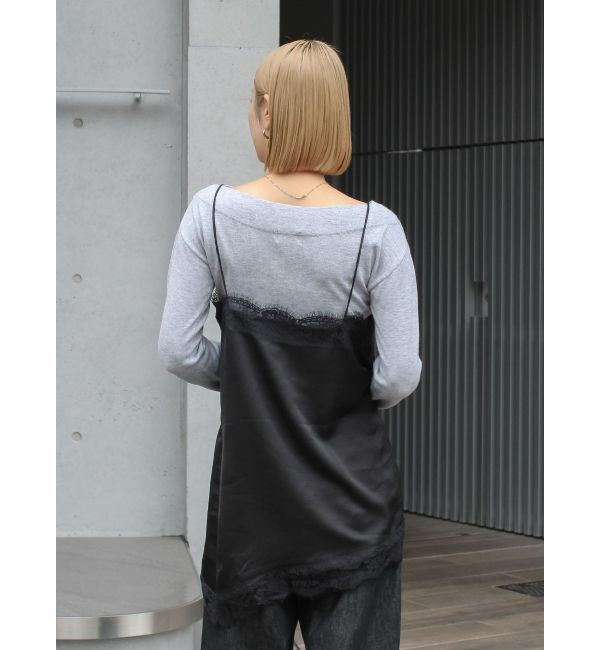 Ungrid「レースデザインキャミ」|キャミソール|