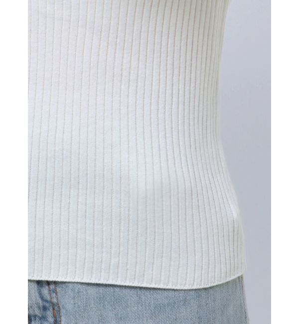 LAGUNAMOON「シルクブレンドハーフスリーブニットプルオーバー」|ニット・セーター|