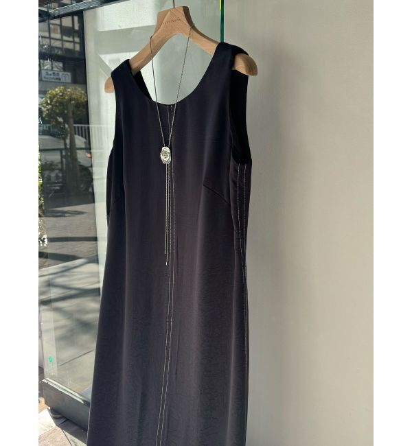 LAGUNAMOON「【WEB限定】サテンIラインワンピース」|ワンピース|