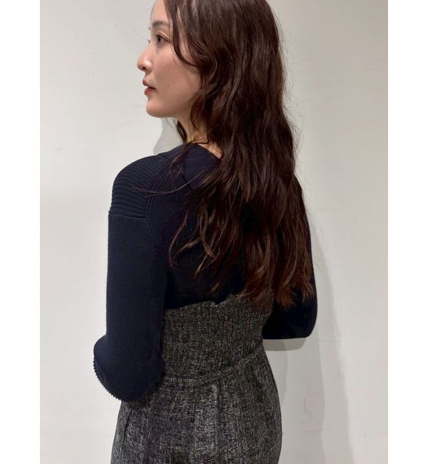 LAGUNAMOON「【POLO BCSコラボ】カラーネックニットドッキングワンピース」|ワンピース|