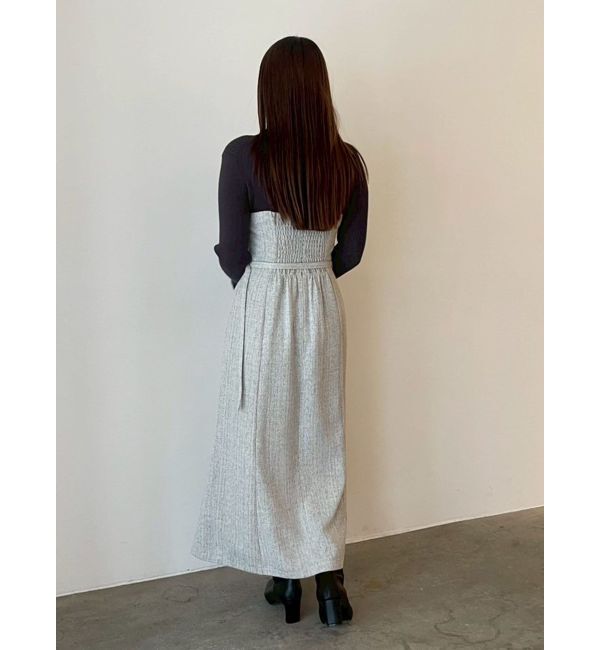 LAGUNAMOON「【POLO BCSコラボ】カラーネックニットドッキングワンピース」|ワンピース|