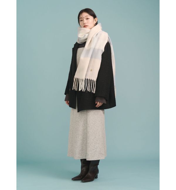 LAGUNAMOON「【POLO BCSコラボ】カラーネックニットドッキングワンピース」|ワンピース|