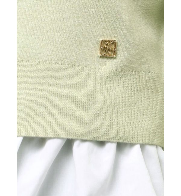 LAGUNAMOON「ペプラムドッキングニットカーディガン」|カーディガン|