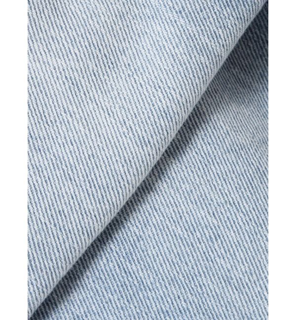 EVRIS「ボリュームカラーワイドデニムパンツ」|デニム|