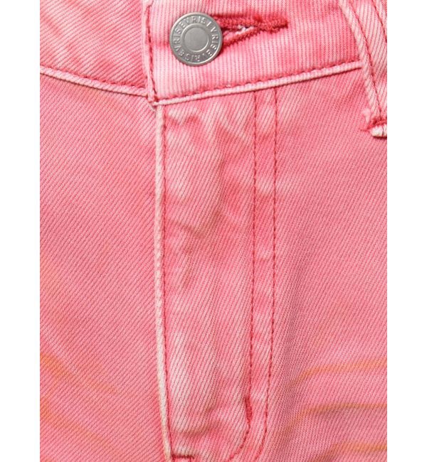 EVRIS「ボリュームカラーワイドデニムパンツ」|デニム|