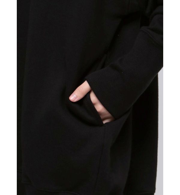 EVRIS「ハーフジップスウェットミニワンピース」|ワンピース|