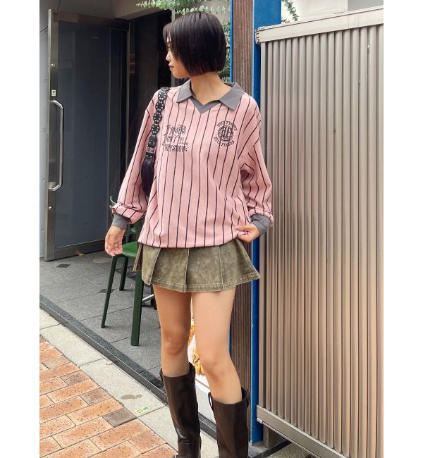 EVRIS「ユニフォームミニワンピース」|ワンピース|