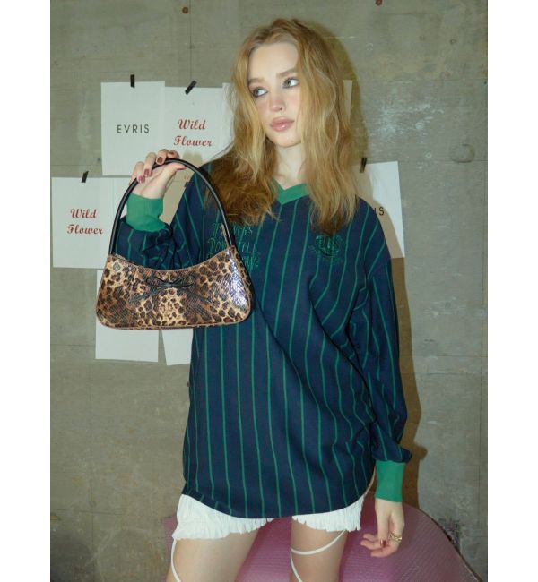 EVRIS「ユニフォームミニワンピース」|ワンピース|