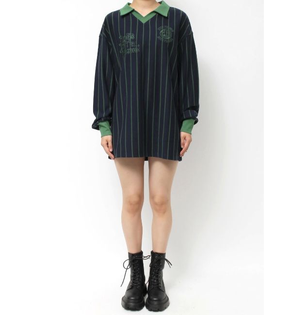 EVRIS「ユニフォームミニワンピース」|ワンピース|