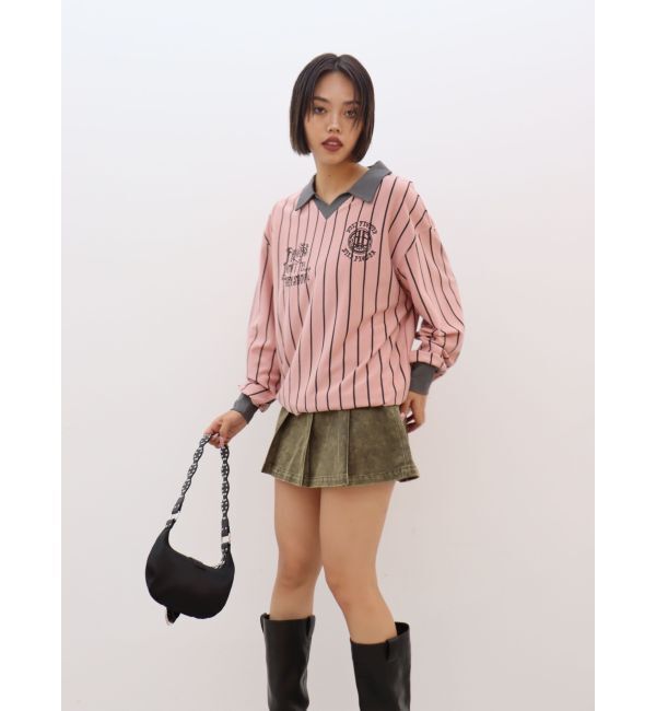 EVRIS「ユニフォームミニワンピース」|ワンピース|