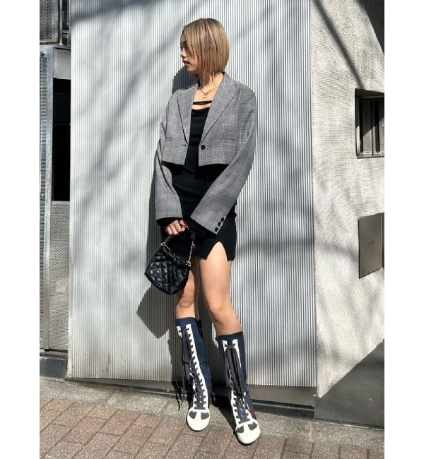 EVRIS「カットタイトミニワンピース」|ワンピース|