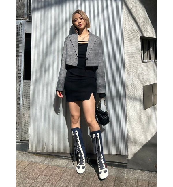 EVRIS「カットタイトミニワンピース」|ワンピース|