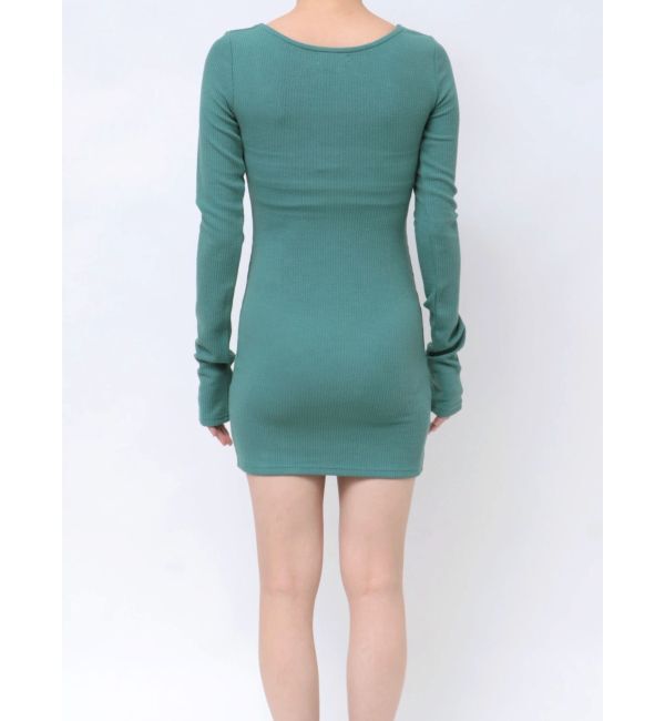 EVRIS「カットタイトミニワンピース」|ワンピース|