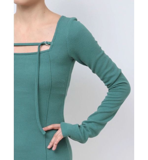 EVRIS「カットタイトミニワンピース」|ワンピース|