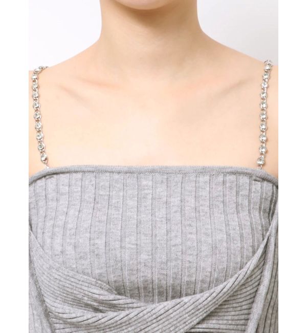 EVRIS「アンサンブルチェーンニットトップス」|ニット・セーター|