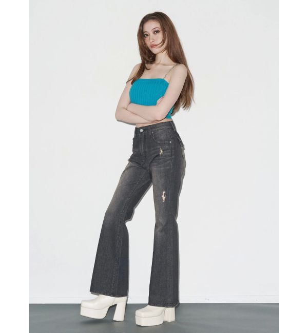 EVRIS「アンサンブルチェーンニットトップス」|ニット・セーター|