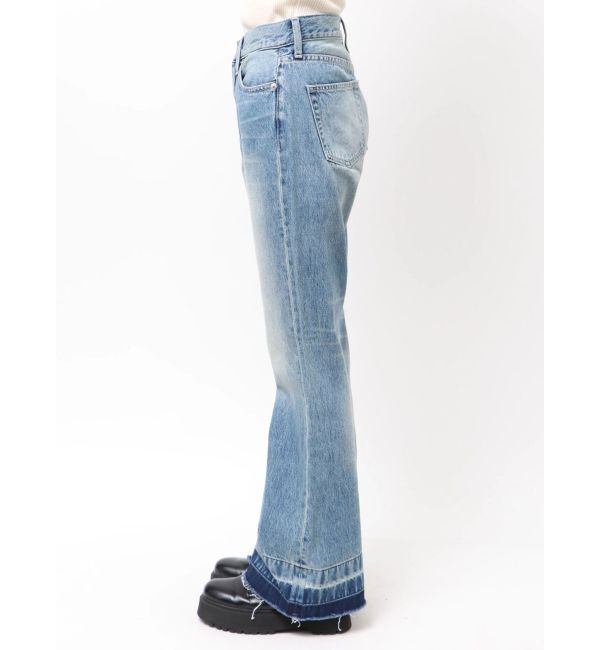 EVRIS「スリムフレアデニムパンツ」|デニム|