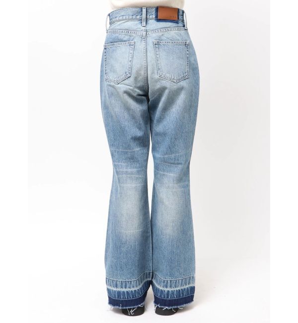 EVRIS「スリムフレアデニムパンツ」|デニム|