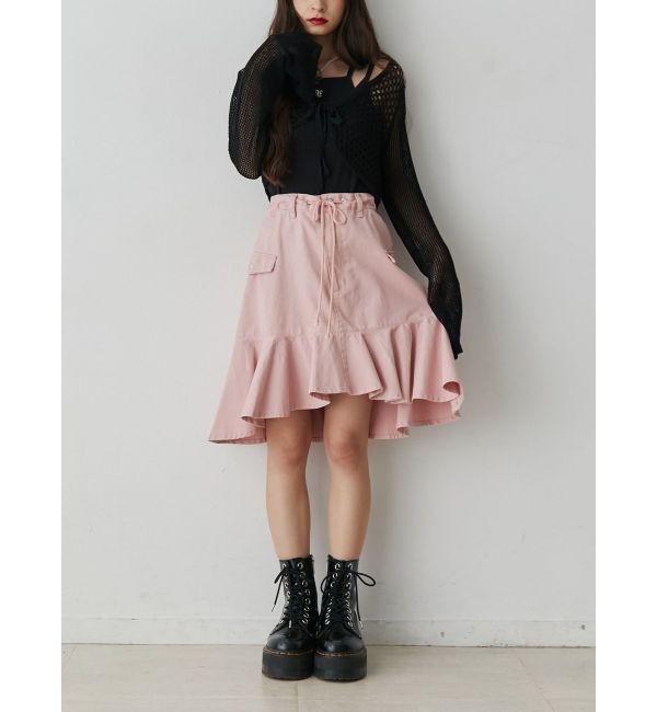 jouetie「アシメヘムミドルスカート」|スカート|