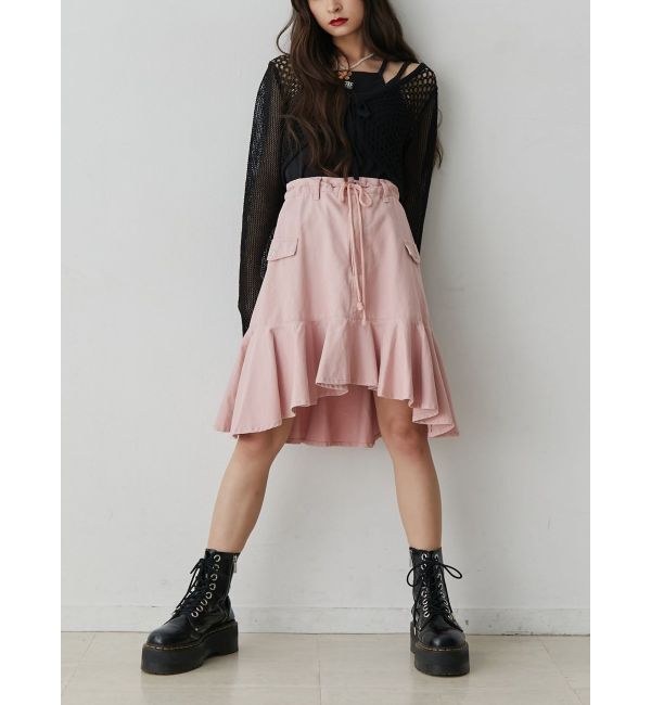 jouetie「アシメヘムミドルスカート」|スカート|