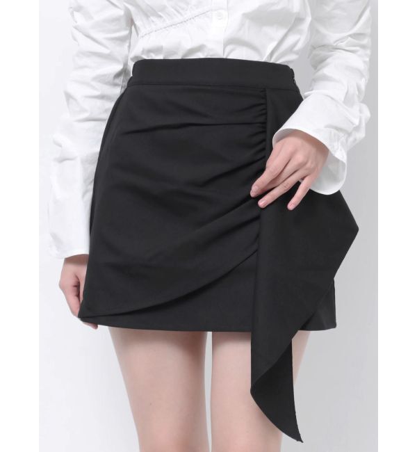 jouetie「アシメフリルミニスカート」|スカート|