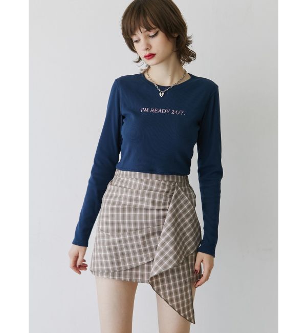 jouetie「アシメフリルミニスカート」|スカート|