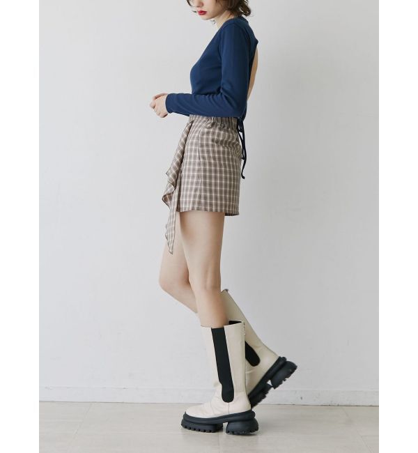 jouetie「アシメフリルミニスカート」|スカート|