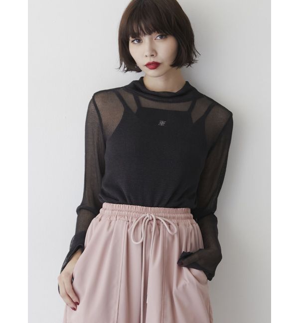 jouetie「シャイニーシアートップス」|Tシャツ・カットソー|