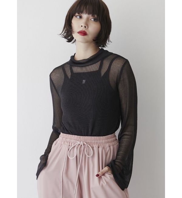 jouetie「シャイニーシアートップス」|Tシャツ・カットソー|