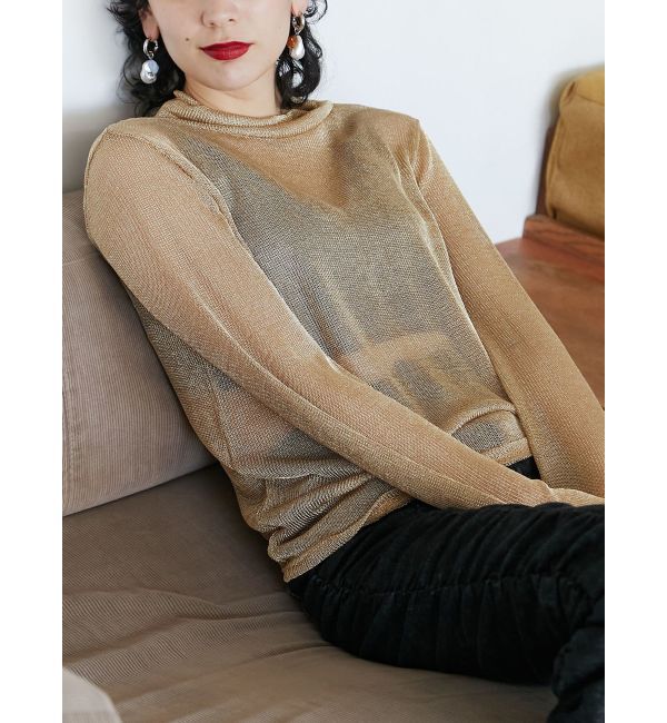 jouetie「シャイニーシアートップス」|Tシャツ・カットソー|