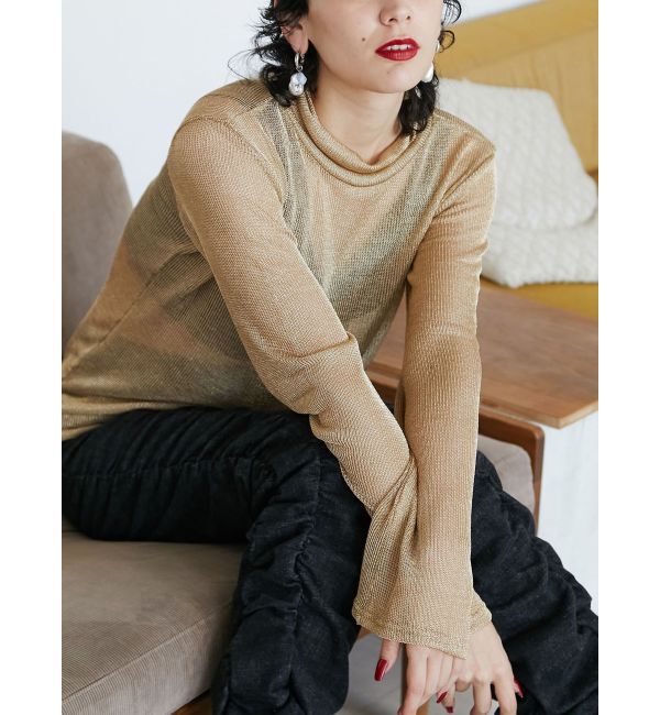 jouetie「シャイニーシアートップス」|Tシャツ・カットソー|