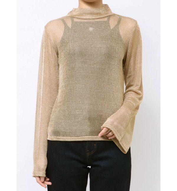 jouetie「シャイニーシアートップス」|Tシャツ・カットソー|